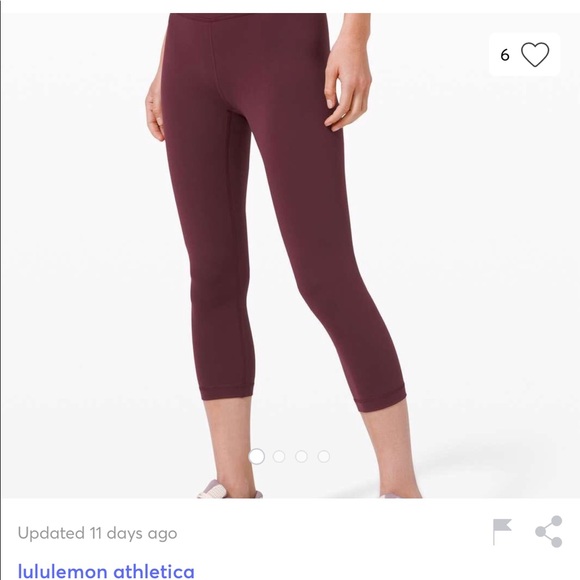 Lululemon cropped leggings - Picture 2 of 4